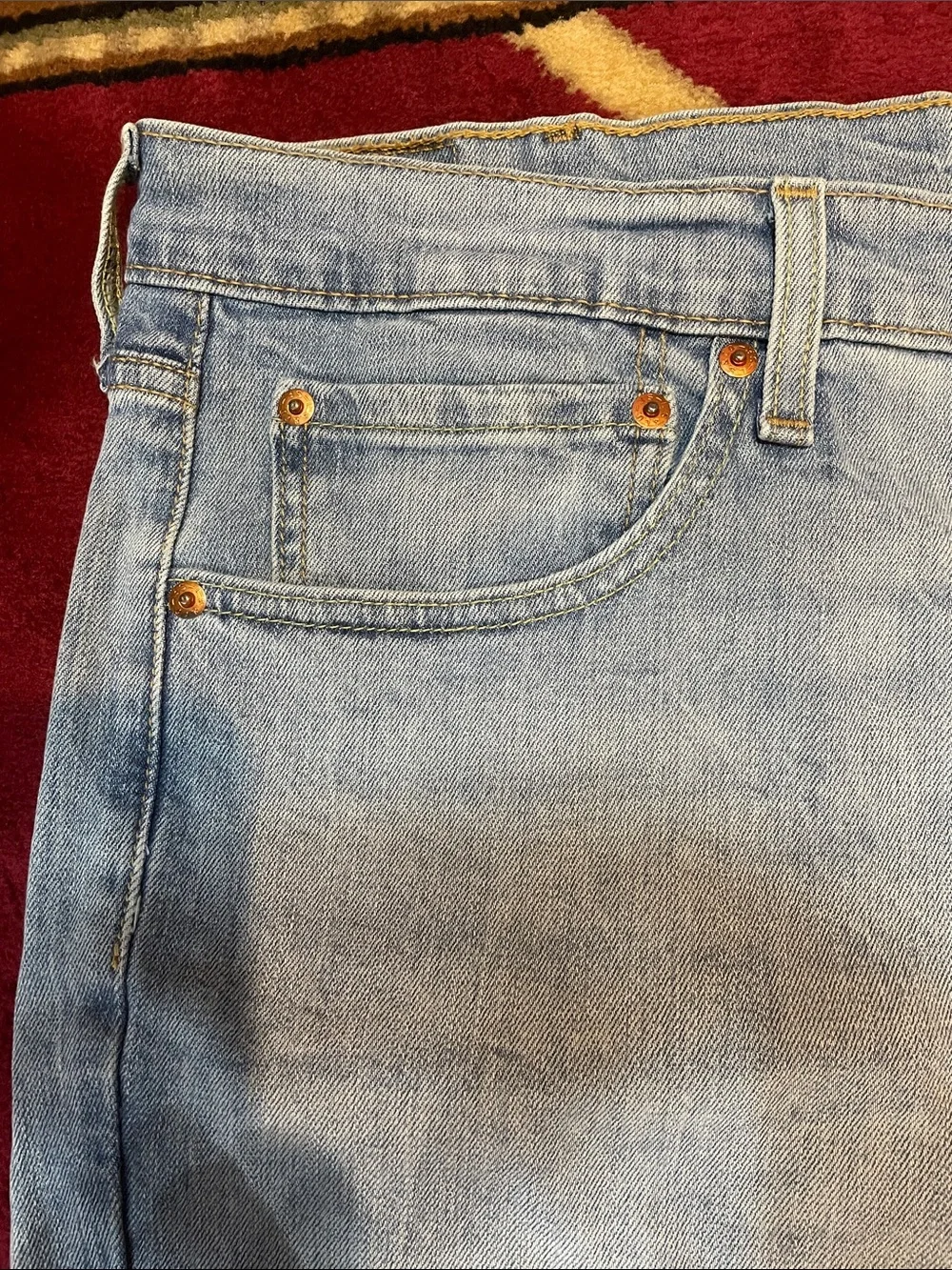 Levi's Light Blue Bootcut Jeans